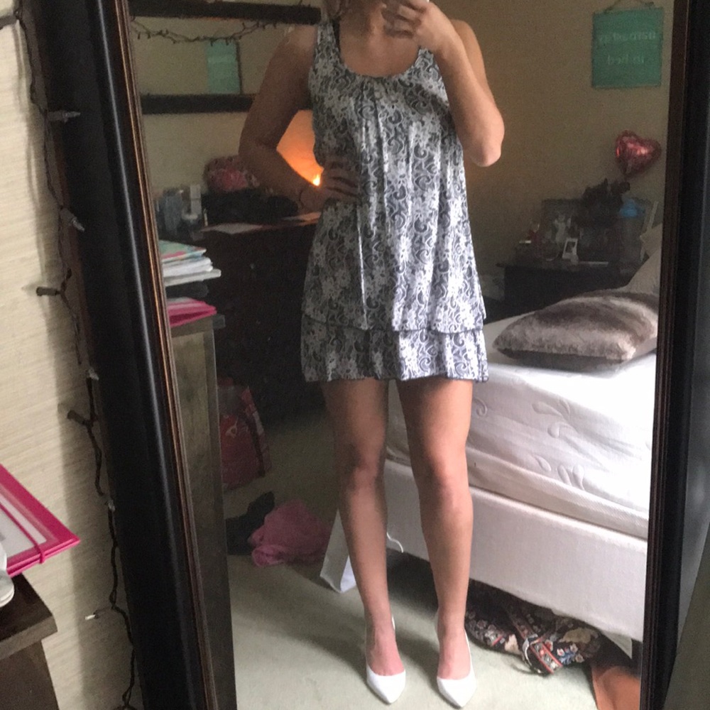 Lace pattern sundress